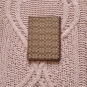Coach Passport Cover